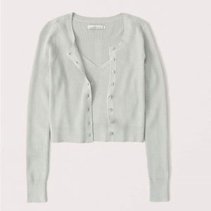 Abercrombie Tank & Cardigan Set